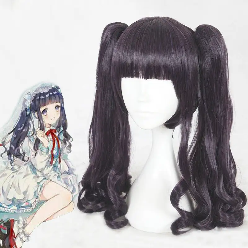 Cosplay Anime Cosplay Wig - Card Captor Sakura-Tomoyo (Twintails) 1 Cosplay Anime Cosplay Wig - Card Captor Sakura-Tomoyo (Twintails)