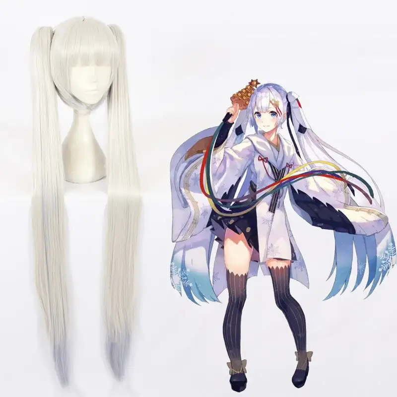 Cosplay Anime Cosplay Wig - Hatsune Miku-Snow Miku 2 Cosplay Anime Cosplay Wig - Hatsune Miku-Snow Miku - Image 2
