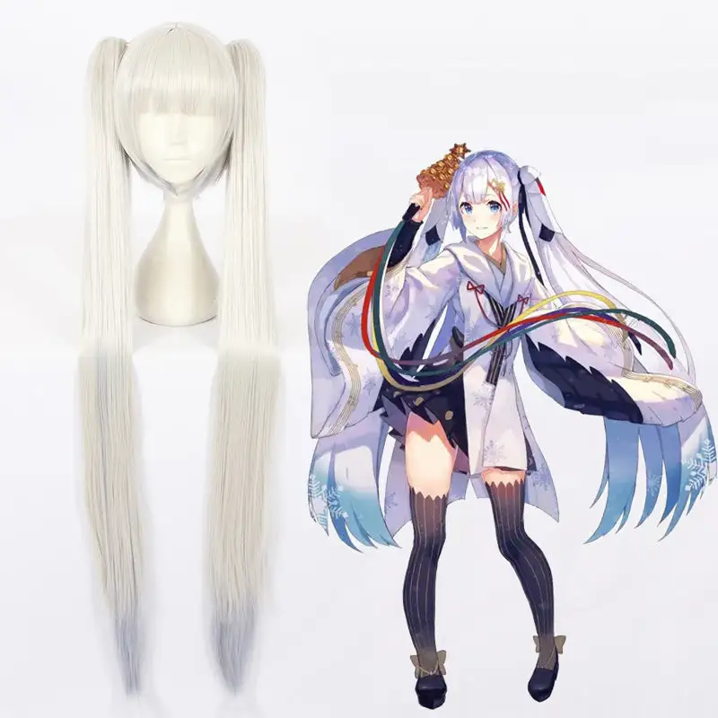 Cosplay Anime Cosplay Wig - Hatsune Miku-Snow Miku 1 Cosplay Anime Cosplay Wig - Hatsune Miku-Snow Miku