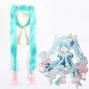 Cosplay Anime Cosplay Wig - Vocaloid-Snow Miku 2019 I