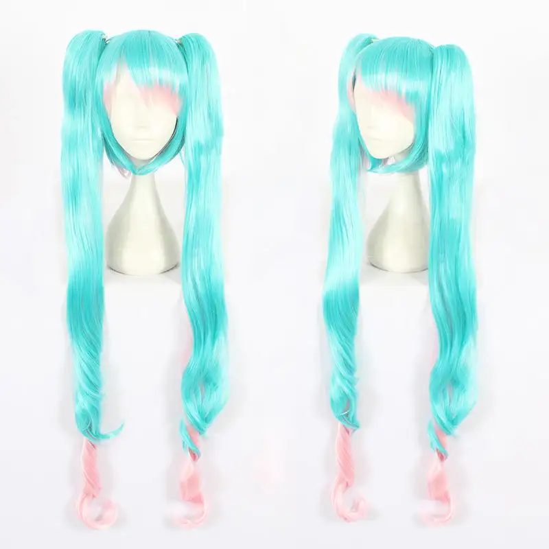 Cosplay Anime Cosplay Wig - Vocaloid-Snow Miku 2019 I 3 Cosplay Anime Cosplay Wig - Vocaloid-Snow Miku 2019 I - Image 3