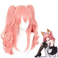 Cosplay Anime Cosplay Wig - Fate/Grand Order-Tamamo No Mae - Curly 11 Cosplay Anime Cosplay Wig - Fate/Grand Order-Tamamo No Mae - Curly -Girls Costumes Shop CS 415B2