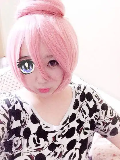 Cosplay Anime Cosplay Wig - Vocaloid - Luka 075F 10 Cosplay Anime Cosplay Wig - Vocaloid - Luka 075F - Image 10